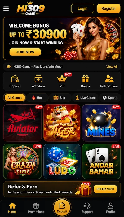 HI309 Game Dahboard image