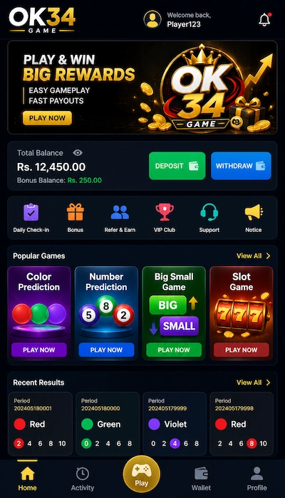 OK35 Game Dashboard image
