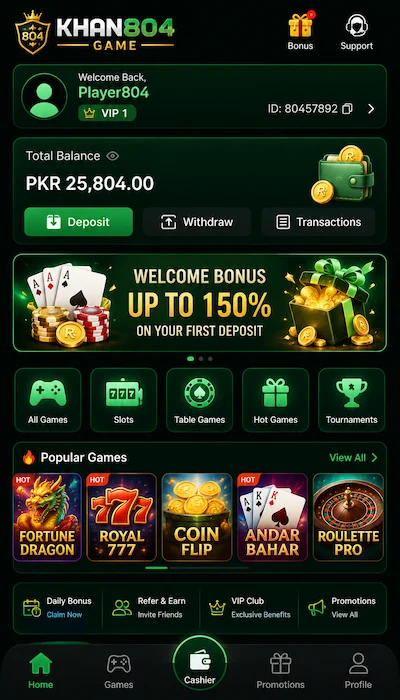 Khan804 Game dashboard image